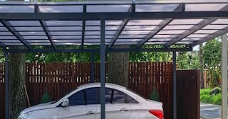 Монолитные навесы для автомобиля в Саратове - Качественный монтаж от 64 навеса от 1727 руб.